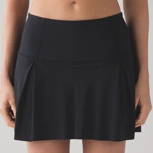 lululemon athletica Black Lost in Pace Skirt